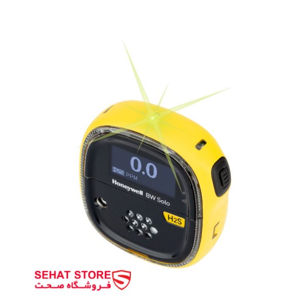 گاز سنج تک گاز هانیول مدل Honeywell BW Solo از بالا محصولات فروشگاه صحت