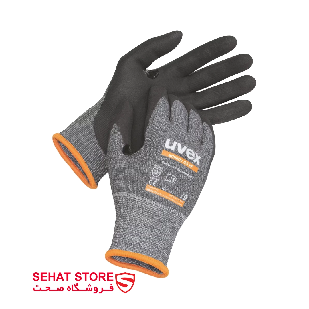 دستکش ضد برش یووکس مدل uvex athletic D5 XP محصولات فروشگاه صحت