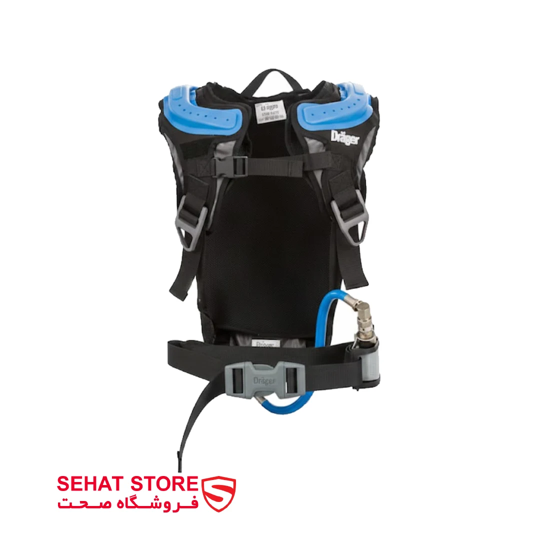 لباس محافظ شیمیایی و جلیقه تهویه دراگر مدل Dräger SPC 4700 with CVA 0700 داخل جلیقه محصولات فروشگاه صحت