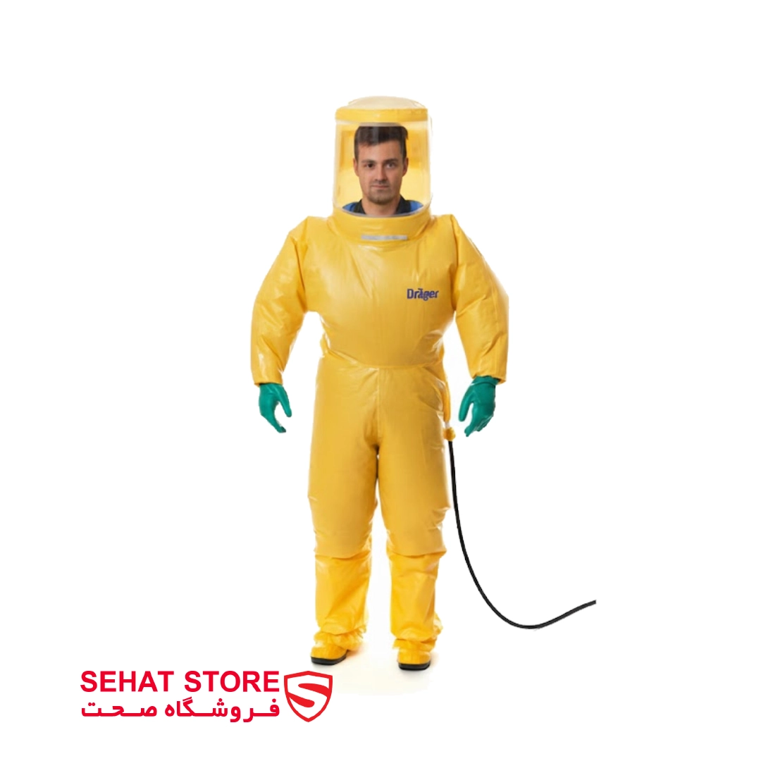 لباس محافظ شیمیایی و جلیقه تهویه دراگر مدل Dräger SPC 4700 with CVA 0700 محصولات فروشگاه صحت
