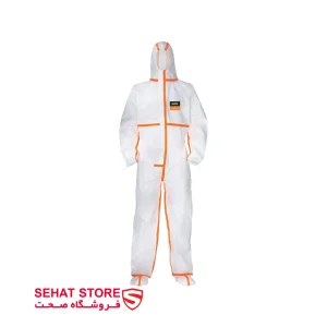 لباس یکبار مصرف یووکس مدل uvex 4B chemical protection suit محصولات فروشگاه صحت
