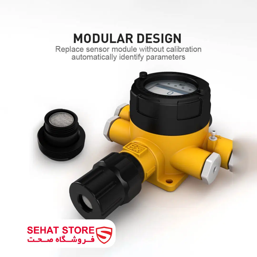گازسنج ثابت بوشان مدل bosean GT-K90 Fixed Gas Detector (IP66) دیزاین محصولات فروشگاه صحت