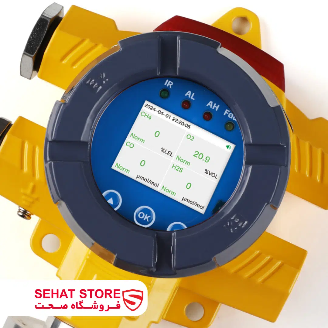 گازسنج ثابت چند گاز بوشان مدل bosean GTQ-DX401 Fixed Multi Gas Detector صفحه نمایش محصولات فروشگاه صحت