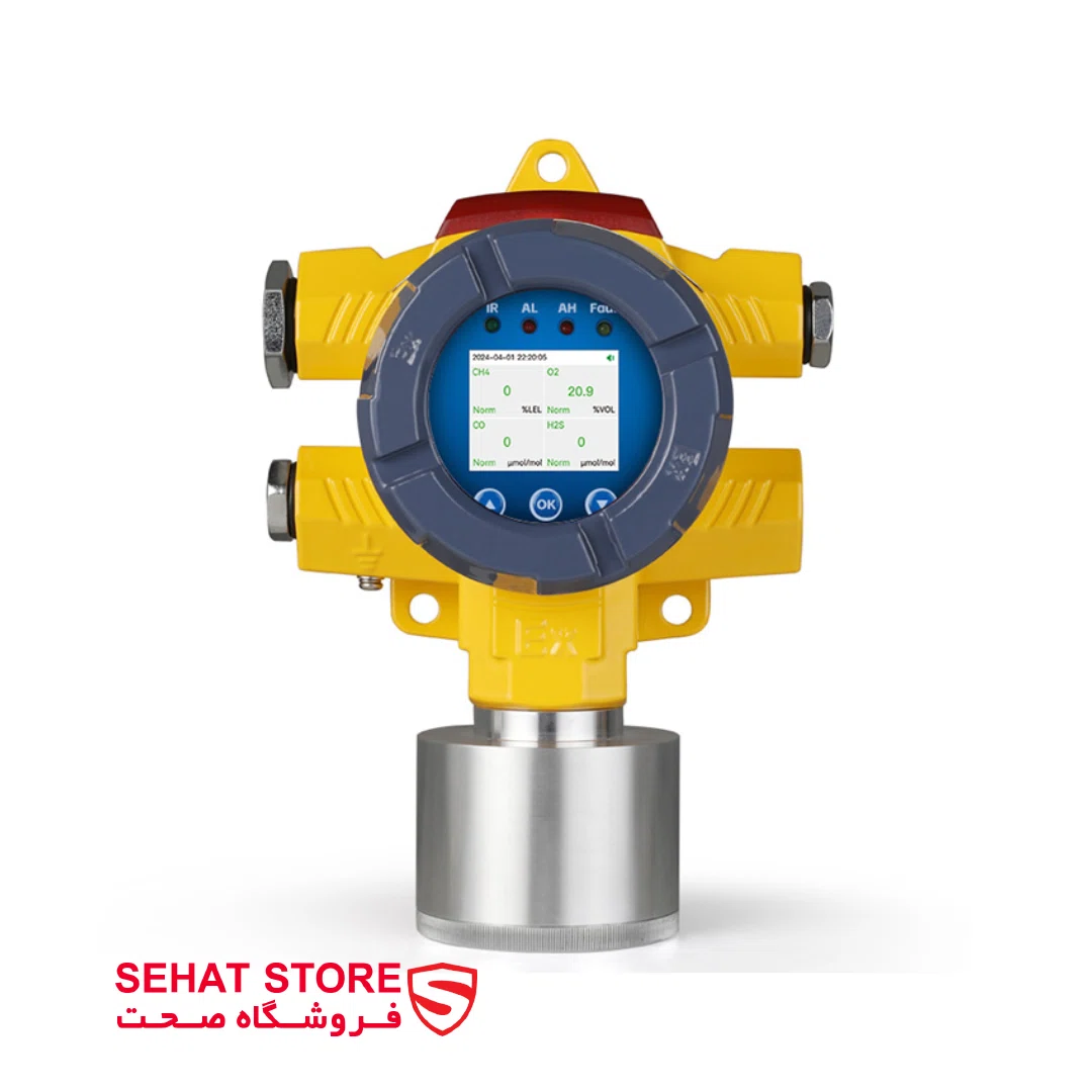 گازسنج ثابت چند گاز بوشان مدل bosean GTQ-DX401 Fixed Multi Gas Detector محصولات فروشگاه صحت