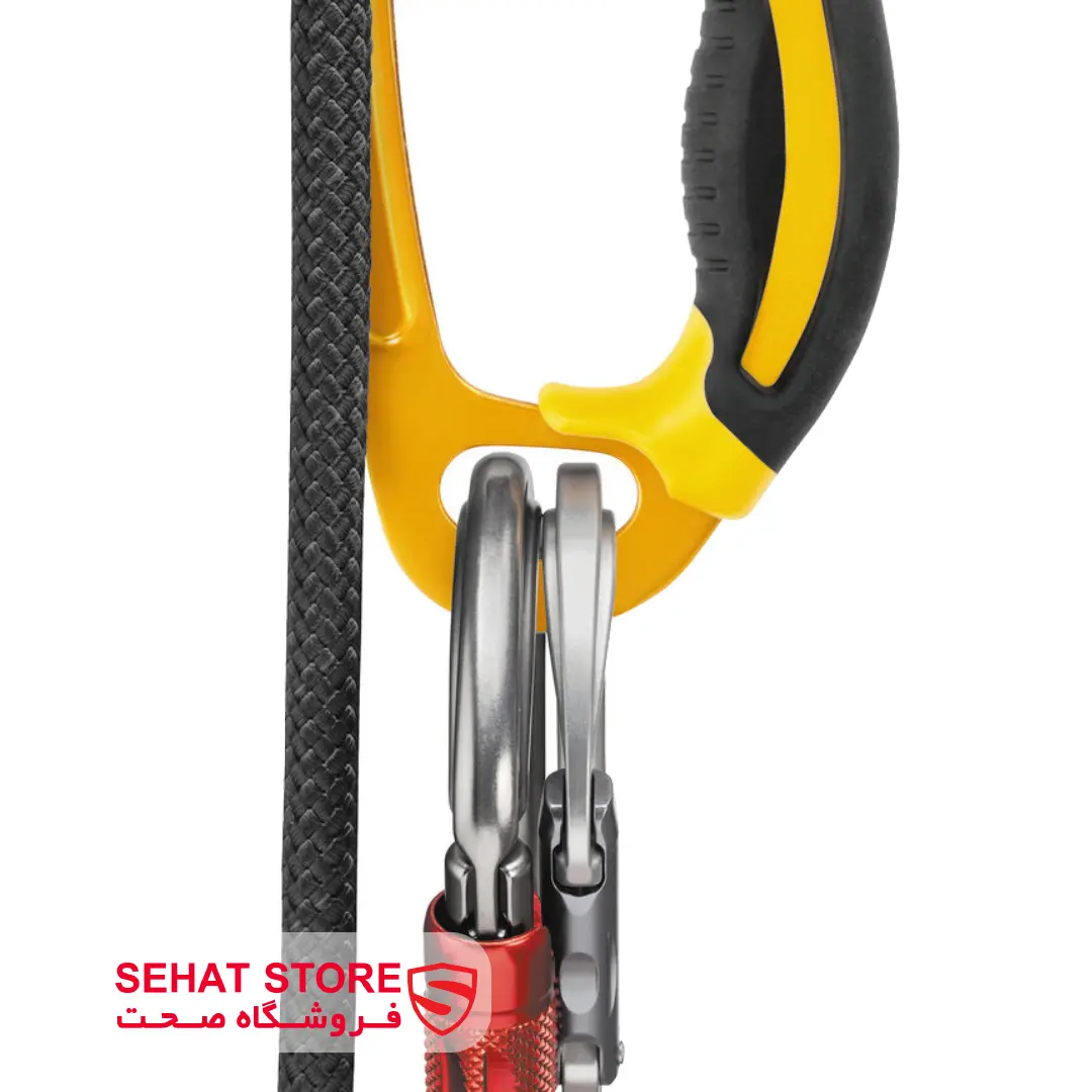یومار پتزل مدل PETZL ASCENSION نحوه نصب کارابین محصولات فروشگاه صحت