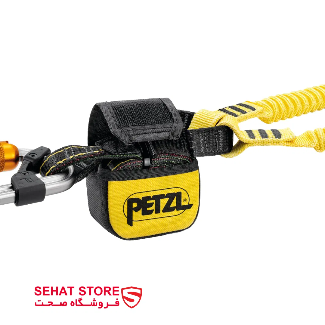 لنیارد جاذب انرژی دوشاخه پتزل مدل PETZL ABSORBICA-Y MGO 80 محتویات سیستم جاذب انرژی محصولات فروشگاه صحت