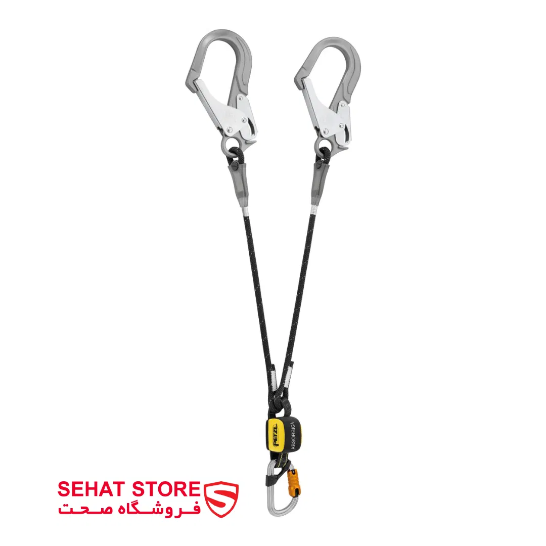 لنیارد جاذب انرژی دوشاخه پتزل مدل PETZL ABSORBICA-Y MGO 80 محصولات فروشگاه صحت